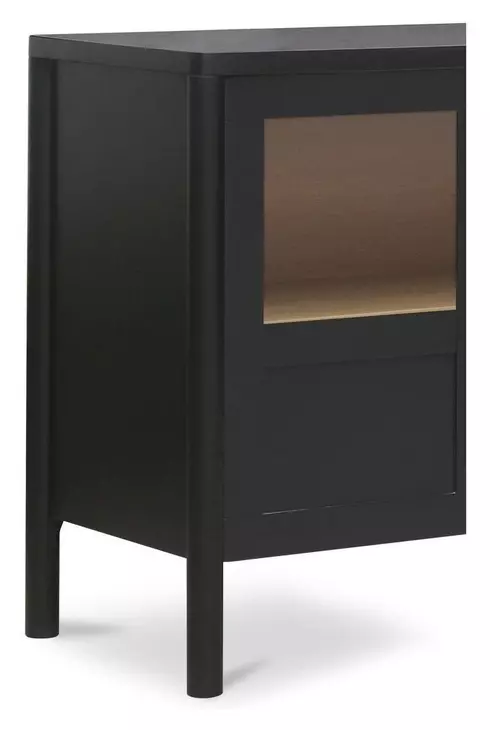 Hannah Black 4 Door Sideboard