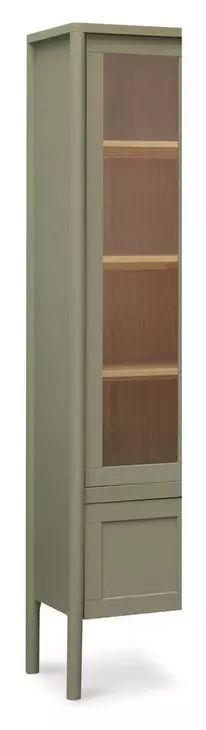 Hannah Green 4 Door Tall Cabinet