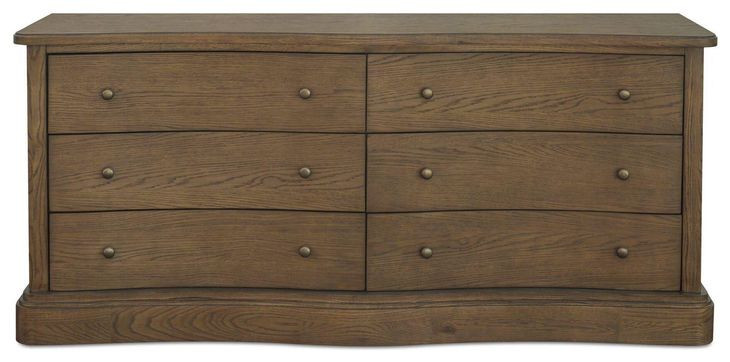 Clarence Warm Brown 6 Drawer Dresser