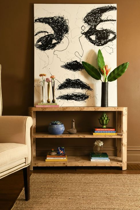 Emery Brown 54" Console Table