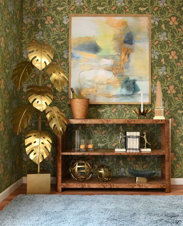 Emery Dark Brown 54" Console Table