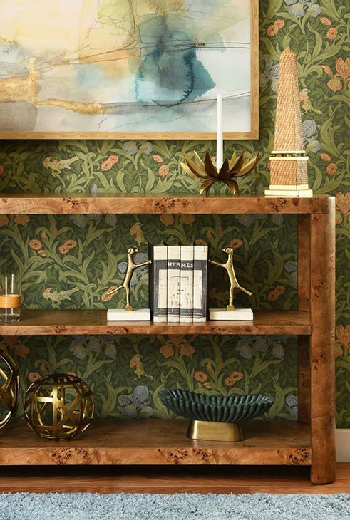 Emery Dark Brown 54" Console Table