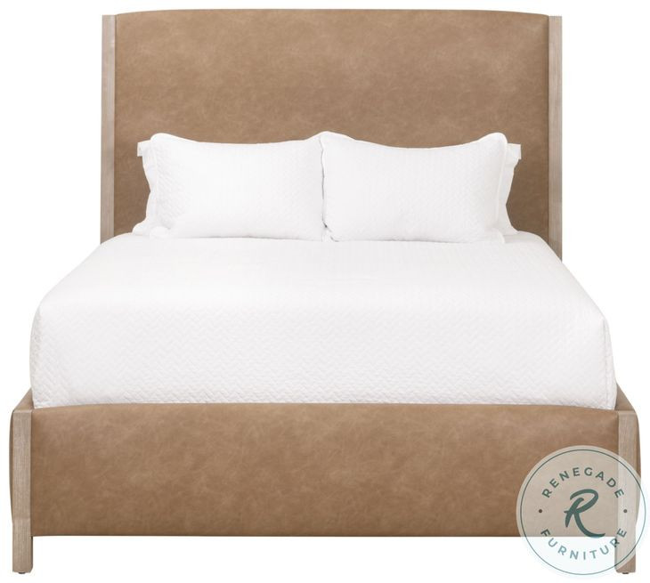 Emmett Ivanhoe Toast King Upholstered Platform Bed