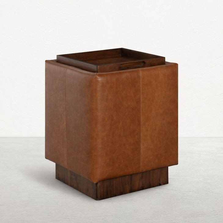 Cedarro Timber Square Side Table