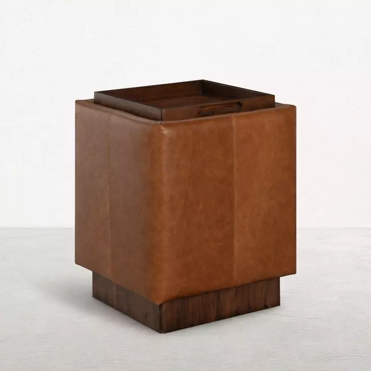 Cedarro Timber Square Side Table