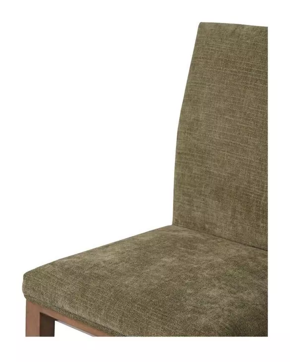 Frankie Olive Upholstered Dining Chair Set of 2