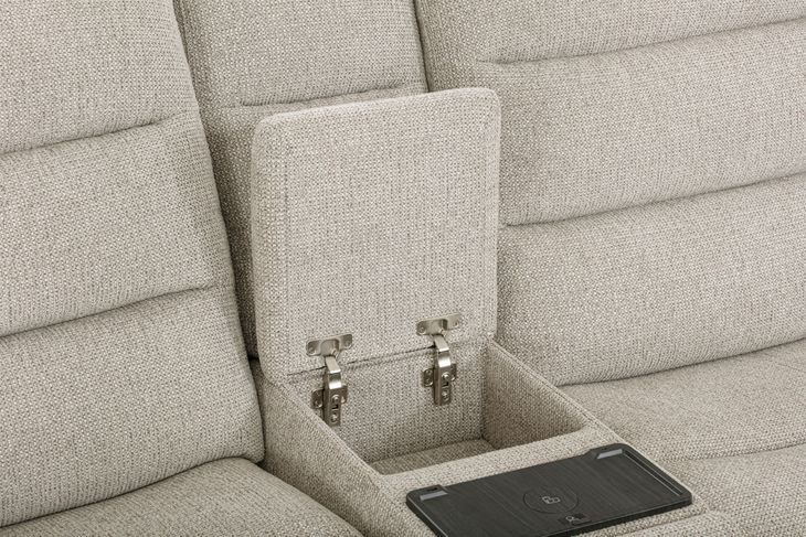 Fenixa Mari Fawn Modular Zero Gravity Power Reclining Sectional with USB Charging