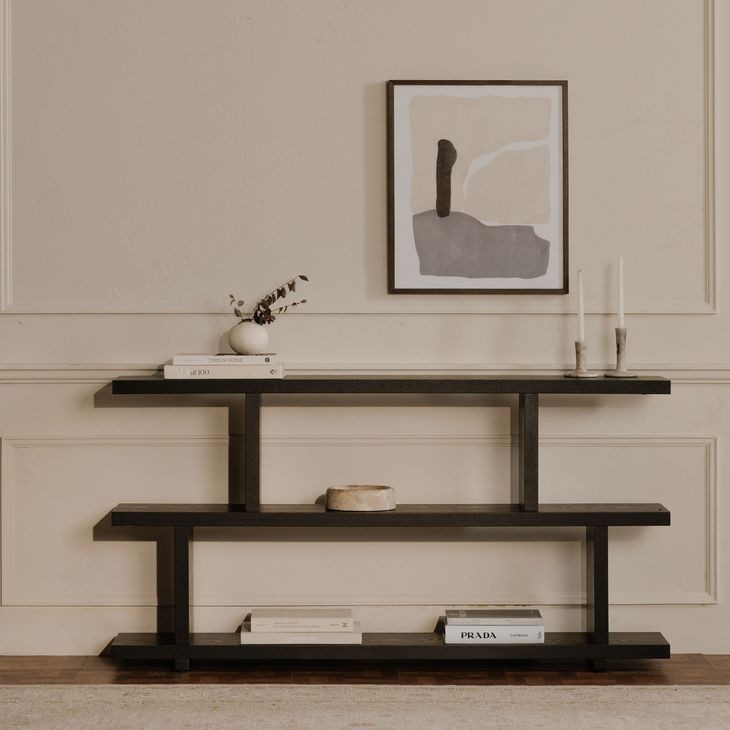 Miri Black Small Shelf