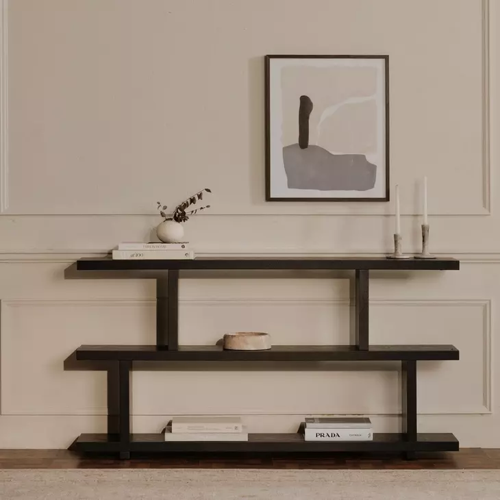 Miri Black Small Shelf