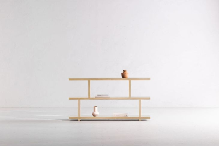 Miri Oak Small Shelf