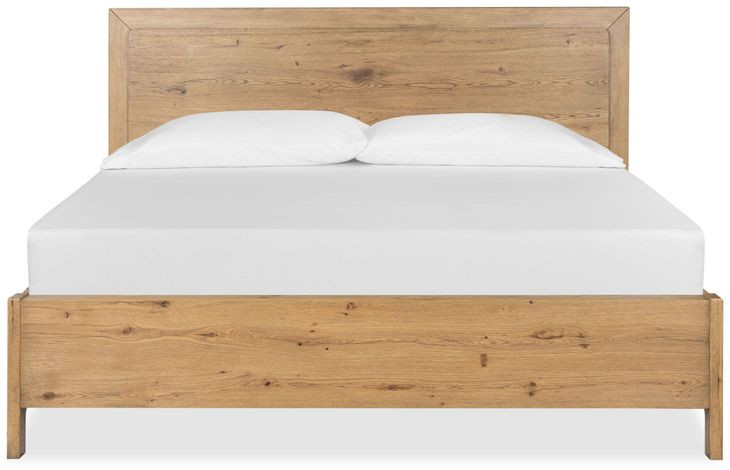 Davenport Rustic Caramel King Panel Bed