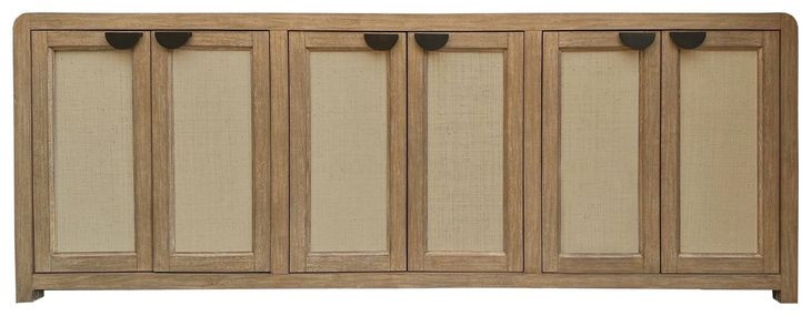 Escape Glazed Natural Oak 90" Console
