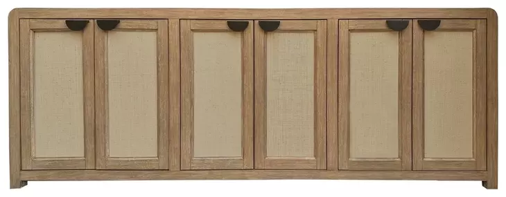 Escape Glazed Natural Oak 90" Console