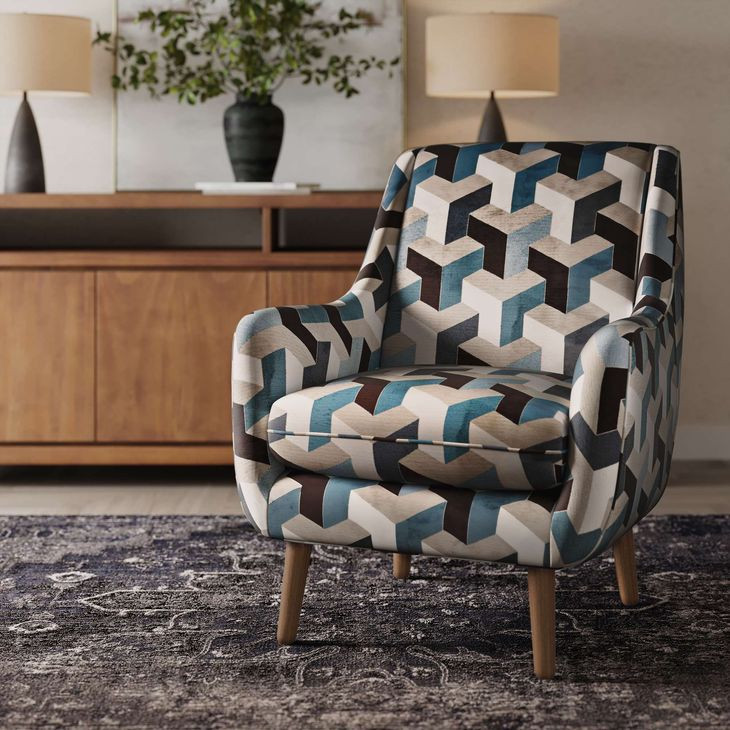 Nielsen Escher Upholstered Accent Chair