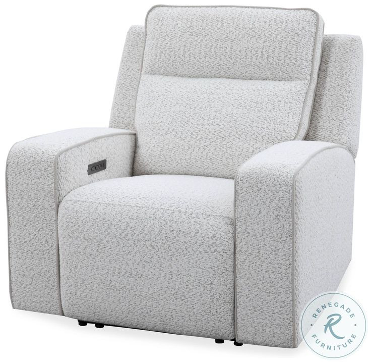Lancaster Fluffy River Rock Zero Gravity Power Recliner