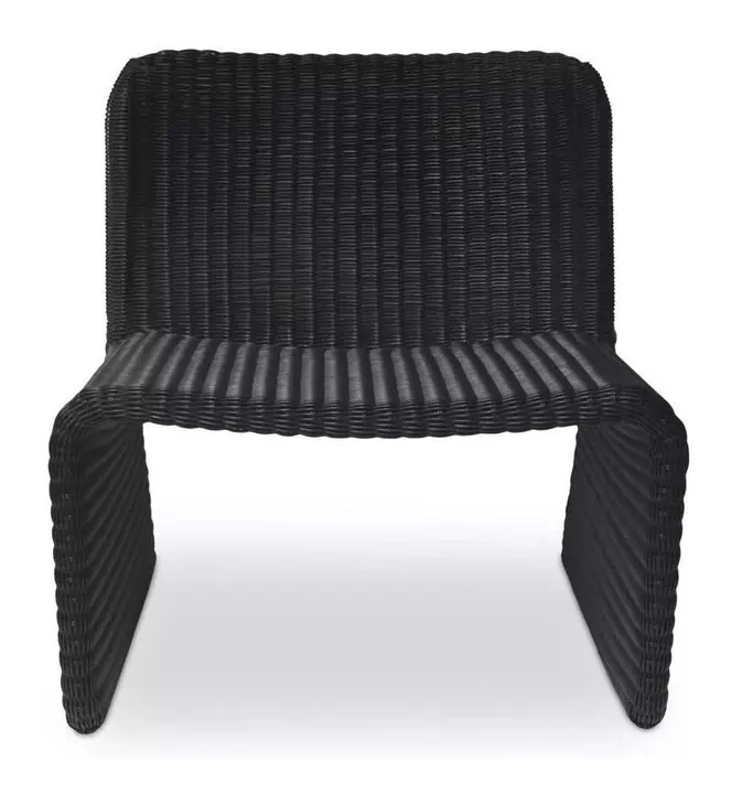 Ella Charcoal Outdoor Accent Chair