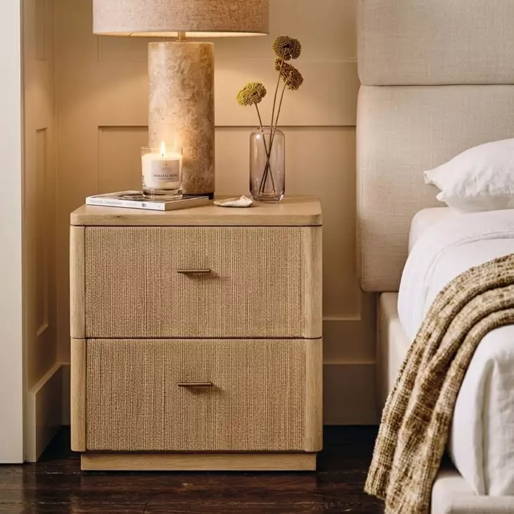 Laurent Natural Nightstand