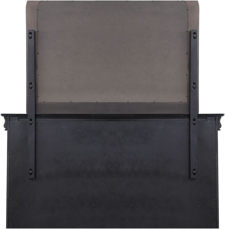 Dominique Brown Bedroom Mirror