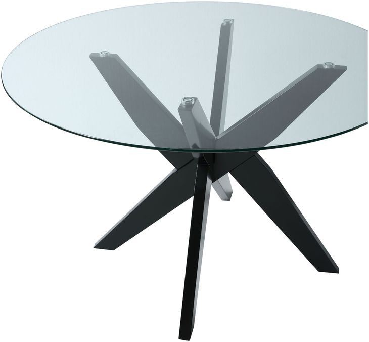 Amalie Brown 48" Round Dining Table