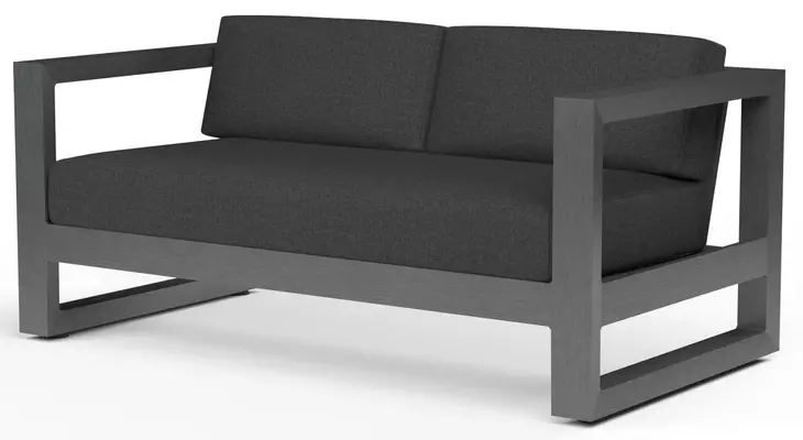 Redondo Spectrum Carbon 65" Outdoor Loveseat