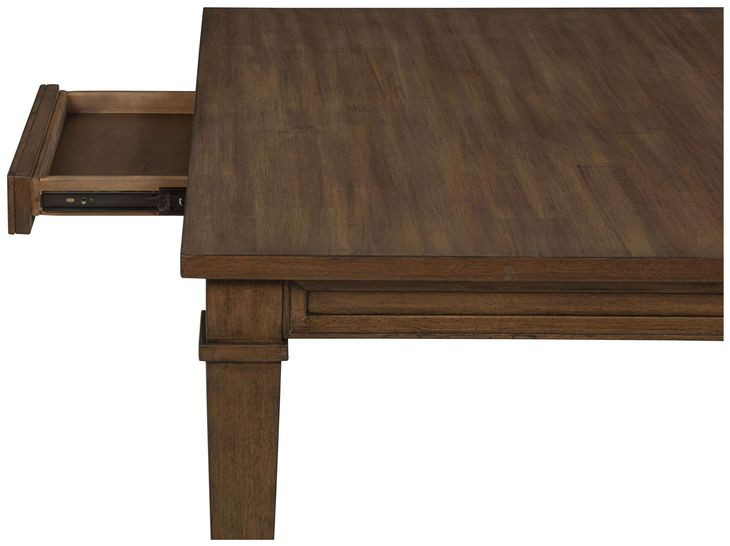 Mariana Vintage Mocha 96" Extendable Rectangular Dining Table