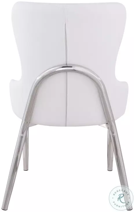 Evelyn White Side Chair Set of 2
