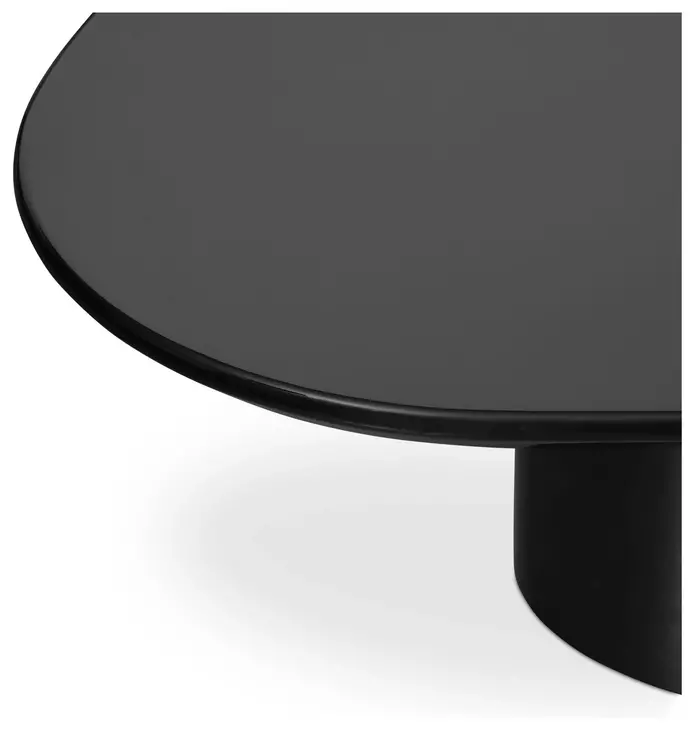 Eden Black Free Form Coffee Table