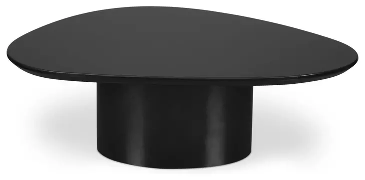 Eden Black Free Form Coffee Table