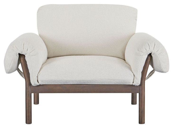 Cardero Ivory Upholstered Lounge Chair