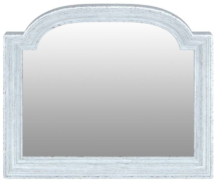 Summer Creek Blue Arched Mirror