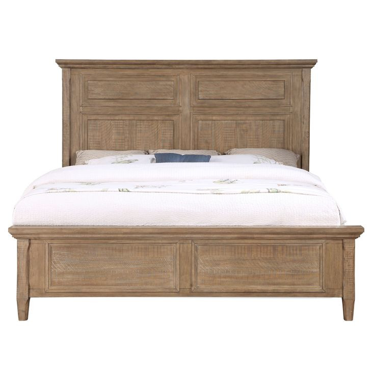 Riverdale Brown Queen Panel Bed