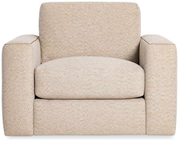 Vaughn Beige Swivel Chair