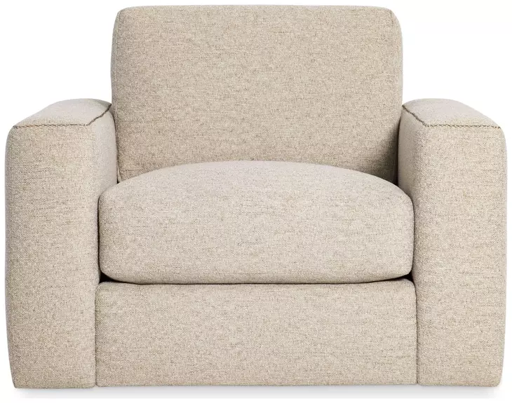 Vaughn Beige Swivel Chair