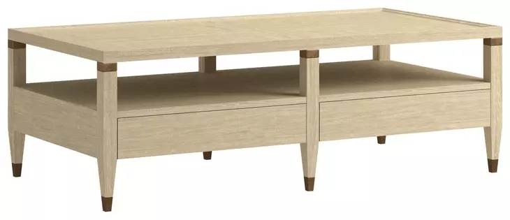 Eave Sundrenched Oak Rectangular Cocktail Table