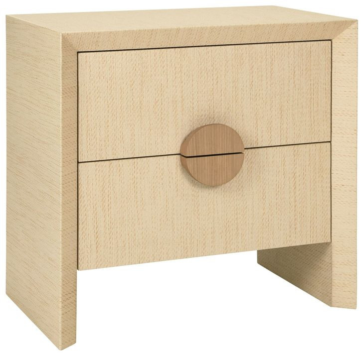 Ezra Natural Rectangular Side Table