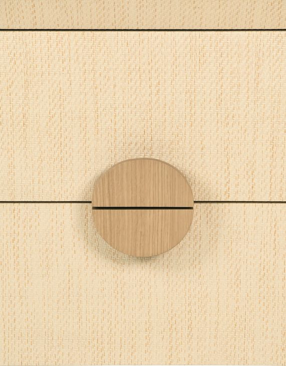 Ezra Natural Rectangular Side Table