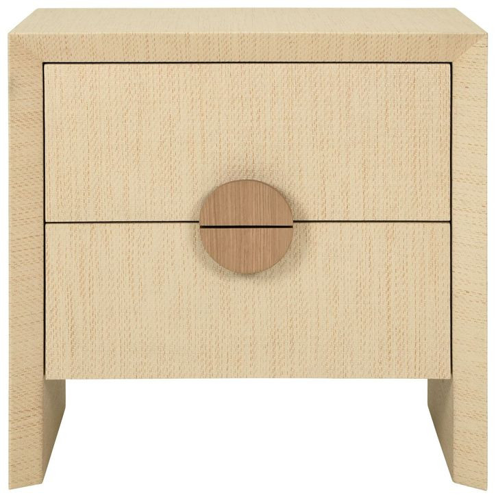 Ezra Natural Rectangular Side Table