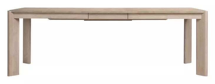 West End Natural Maple 90" Extendable Rectangular Butterfly Leaf Dining Table