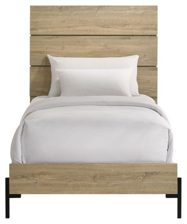 Newhall Vintage Oak Melamine Panel Bedroom Set