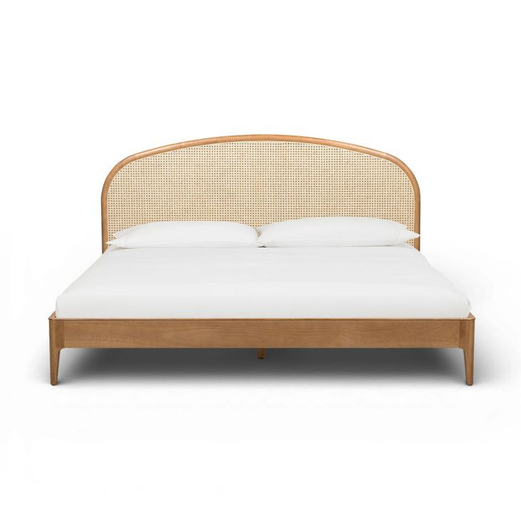 Mico Natural King Panel Bed