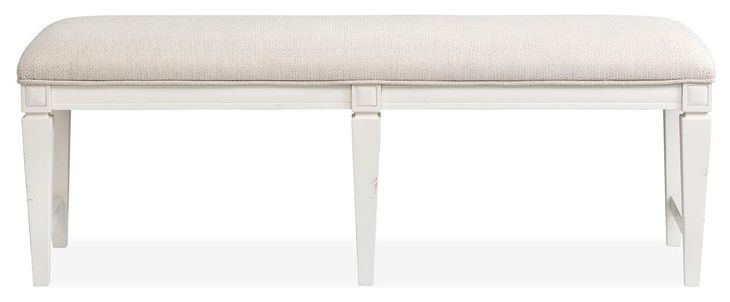 Silverwillow Beige Upholstered Bench