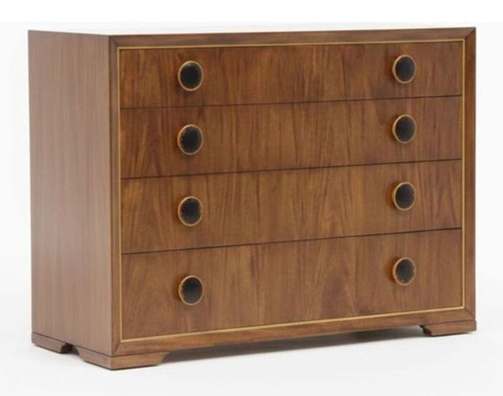 Boulevard Brown 4 Drawer Accent Chest