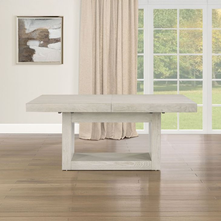 Garland Greige 88" Extendable Rectangular Dining Table