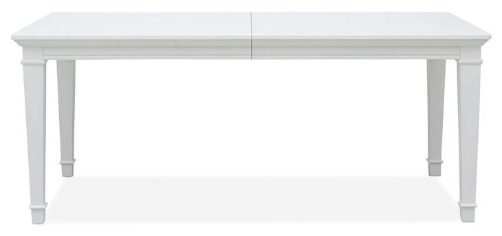 Harborwick White Dove 90" Extendable Rectangular Dining Table