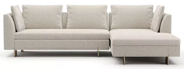 Altura Oatmeal 2 Piece Modular RAF Chaise Sectional