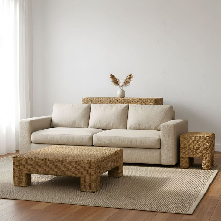 Makai Natural Square Coffee Table