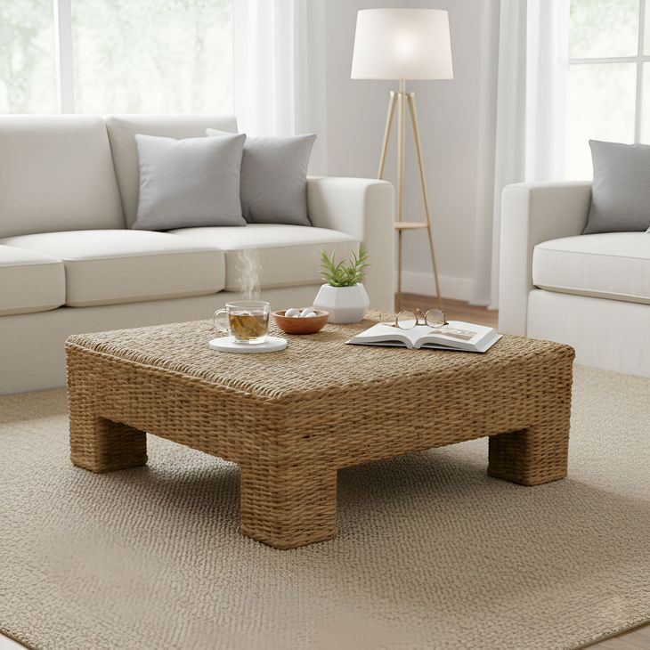 Makai Natural Square Coffee Table