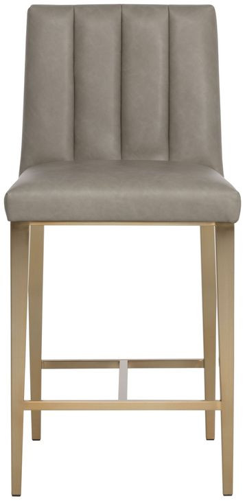 Hadwin Ivanhoe Mineral Upholstered Counter Height Stool