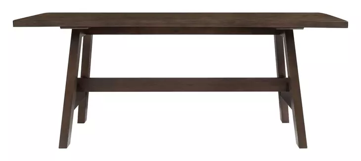 West End Saddle Brown Rectangular Lodge Dining Room Set