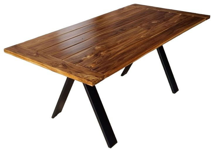 Cyprus Natural Teak Large 80" Dining Table